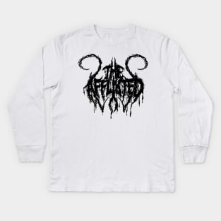 The Afflikted (Black) Kids Long Sleeve T-Shirt